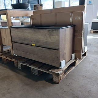 Badmeubel, HR Badmeubelen, Lorencio, Tobacco