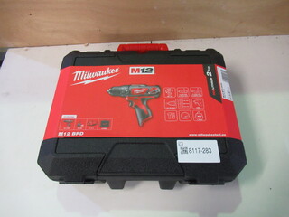 Accu klopschroefmachine set Milwaukee, M12 BPD
