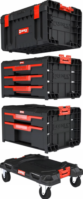 Pro Drawer Workshop gereedschap wagen Qbrick