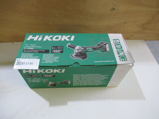 Accu haakse slijper (body) Hikoki, G 18DBL