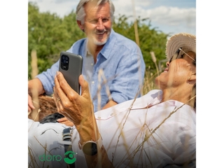 Doro 8100 4G Smartphone 32GB Inclusief Smartwatch  Roze