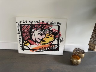 Herman Brood “T is nu wel erg dik an”