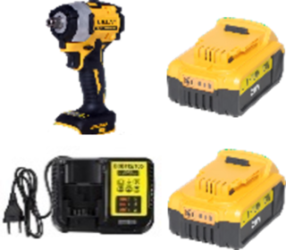 Accu Slagmoersleutel | 20V, SanderZ, Geel, 2025