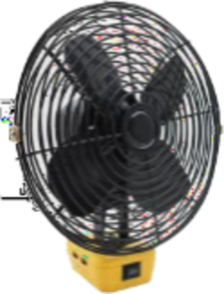 Ventilator op accu | 20V | 8 inch, SanderZ, 2025