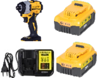 Accu Schroefmachine | 20V | 320Nm, SanderZ, Geel, 2025