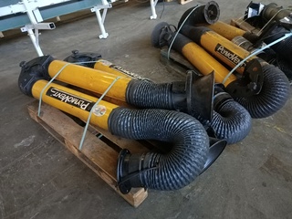 4x Lasdamp afzuig arm, PlymoVent