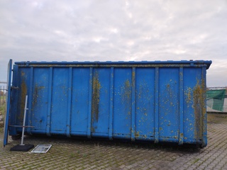 (Locatie Soest) ca. 30 m³ Deksel container – afzetcontainer haakarm hy