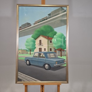 Schilderij, C. Smit, Geconditioneerd door vrijheid