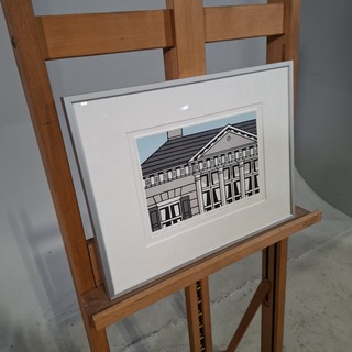 Afbeelding in lijst, Rob Van Haayder, Paviljoen de Witte, Scheveningen