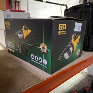 Accu Steelstofzuiger | 20V, SanderZ, Geel, 2025