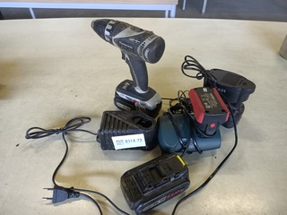 Accu schroef machine, Panasonic, EY7441 14.4v