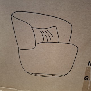 Sofa chair wit boucle, 2025