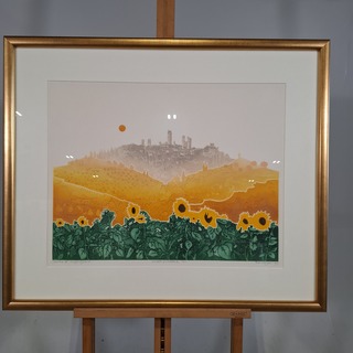 Afbeelding in lijst, Ries Kleijnen, Toscane IV , 1999