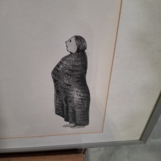 Afbeelding in lijst, A. Wouda, Een eeuwig zoeken, 1977