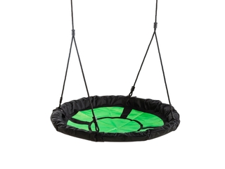 Swibee Nestschommel in Zwart / groen van textiel | Nest schommelzitje