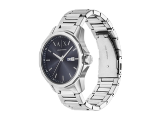 Armani Exchange AX1767 Heren Horloge 44mm Zilverkleurig