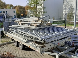 9x gegalvaniseerd hekwerk