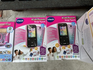 9x Vtech speelgoed w.o. KidiZoom Snap Touch, StoriKid