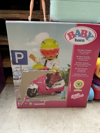 6x A-merk speelgoed w.o. Baby Born, Barbie, Fisher-Price