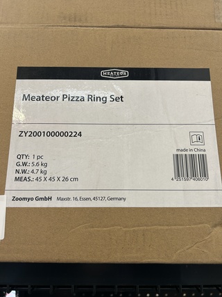 3x Pizza ring set Meateor