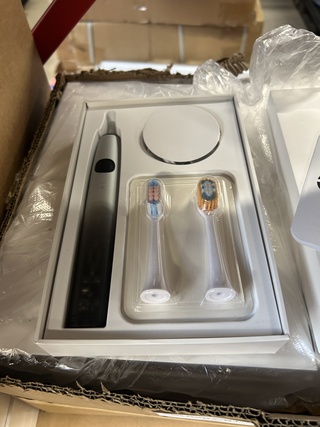 Ca. 40x Elektrische tandenborstel, 2 borstelkopjes (zacht & medium), U