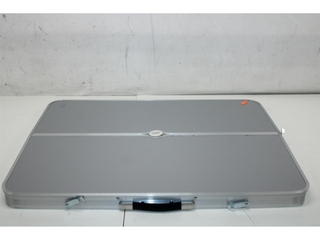 Bo-Camp Picknicktafel  Aluminium  Inklapbaar  Grijs