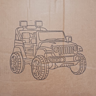 Elektrisch bestuurbare kinderauto, Blauw, 2025