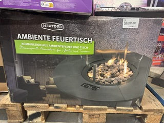 Vuurtafel Meateor, Ambiente