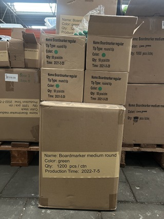 5000x Boardmarker regular round tip groen Sam Creative