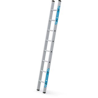 3x Enkele ladder met gefelste sporten 8 sporten Zarges, Alto L 41548