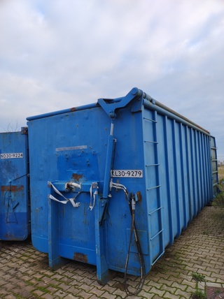 (Locatie Soest) ca. 30 m³ Deksel container – afzetcontainer haakarm hy