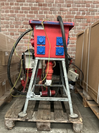 3x Stroompaddestoel/verdeelkast