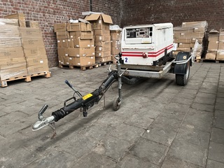 Aggregaat op kar Denyo, BLW-280SSII