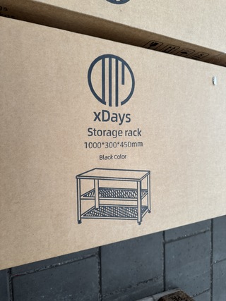 4x Opbergrek 1000x300x450 mm XDays