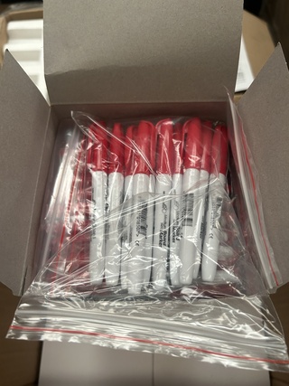 2200x Boardmarker medium round rood Sam Creative