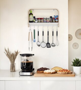 50x Keuken wandplank 60x35x11, naturel