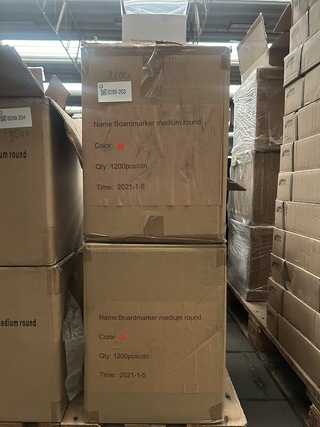 2200x Boardmarker medium round rood Sam Creative