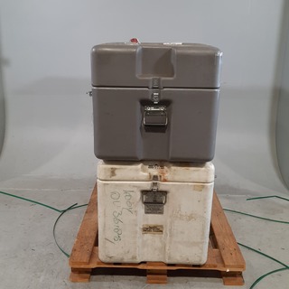 4x Kunststof transportkist