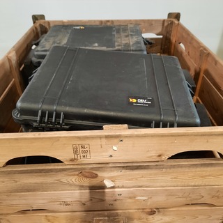4x Flightcase, Pelicase