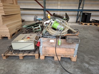 Partij diverse machine onderdelen