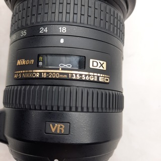 Cameralens, Nikon, AF-S NIKKOR 18-200mm 1:3.5-5.6G II VR IF-ED DX