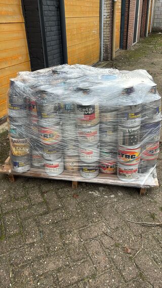 Ca. 100x Diverse Merken Aflakken  , Sigma, Wijzonol, Trimetal, Flexa,