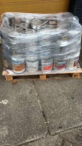 Ca. 100x Diverse Merken Aflakken  , Sigma, Wijzonol, Trimetal, Flexa,