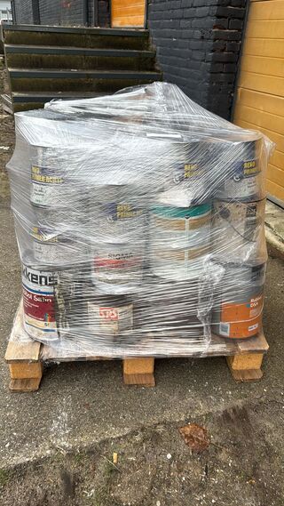 Ca. 100x Diverse Merken Aflakken  , Sigma, Wijzonol, Trimetal, Flexa,