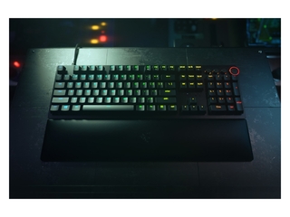 Razer Huntsman V2 Keyboard Purple Switch  Azerty