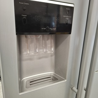 Amerikaanse koelkast, Samsung, RSA1ZHPE, Grijs / Chroom