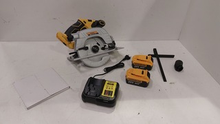 Accu Cirkelzaag | 20V | 7.5″ | 185mm, SanderZ, Geel, 2025