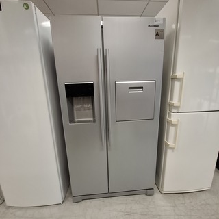 Amerikaanse koelkast, Samsung, RSA1ZHPE, Grijs / Chroom