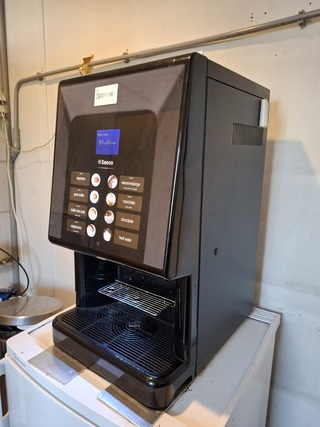 Koffiemachine met koelkast Saeco, Bauknecht