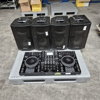 DJ set en 4 luidsprekers, Pioneer, XDJ-XZ / XPRS 10